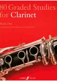 80 Graded Studies for Clarinet Book One